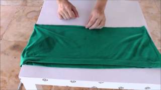 DIY  Turbante com camiseta [upl. by Eluk]