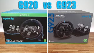 Logitech G923 vs G920 Is It Worth Upgrading [upl. by Perice]