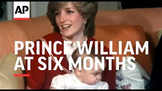 Prince William at six months  1982 [upl. by Karly20]