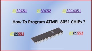 how to Program 8051 ICs of ATMEL 23 [upl. by Najib]