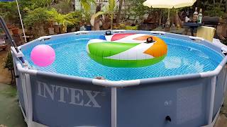 Piscina Intex Prisma Frame 305 x 76 Pool Intex [upl. by Beore]