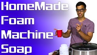 Homemade Foam Party Fluid DIY Video Recipe [upl. by Damian]