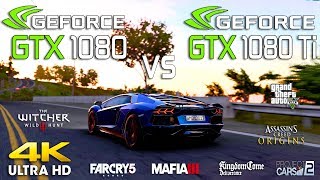 GTX 1080 Ti vs GTX 1080 Test in 7 Games l 4K l [upl. by Eidnam]