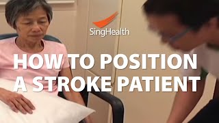 How To Position A Stroke Patient [upl. by Eiclud]