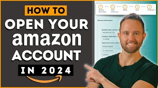 How To Create Amazon Seller Account 2024  FULL Amazon Seller Registration [upl. by Ayiak]