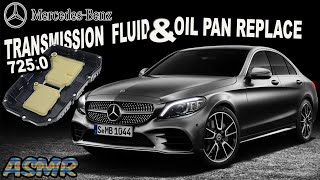 Mercedes  Benz E Class W213 7250 Transmission Service ASMR  Car Go Garage [upl. by Ahsilrak]