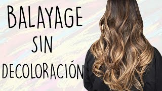 BALAYAGE SIN DECOLORAR PASO A PASO  Madmoon Peluquería [upl. by Mildrid]