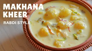 Makhane Ki Kheer Recipe  Makhana Kheer Recipe Hindi [upl. by Fremont546]