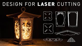 How I Design for Laser Cutting  My CAD Workflow [upl. by Custer270]