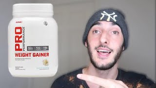 GNC Pro Performance Weight Gainer Review  GNC Product [upl. by Eyahc980]