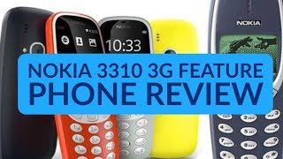 Nokia 3310 3G Mobile Phone Review  HENRY REVIEWS [upl. by Boone]