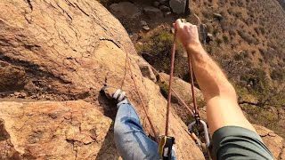 Lead rope solo LRS en Piedra Rajada [upl. by Mercuri]