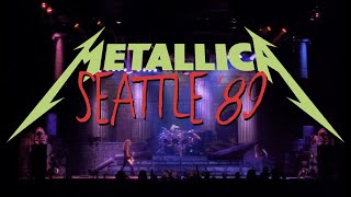 Metallica  Seattle 89 AI Upscaled to 1440p 47952fps [upl. by Eimmak640]