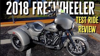 CUSTOM 2018 HarleyDavidson Freewheeler  Test Ride Review 12 [upl. by Deanne]