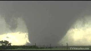 Enormous Tornado near Bennington KS on May 28 2013 [upl. by Berget]