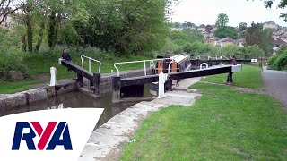 Lock Safety  Inland Waterways Top Tips  Working with Locks on Canals [upl. by Anirtap791]