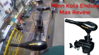 Minn Kota Product Review Endura Max 55 Trolling Motor [upl. by Noraf]