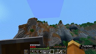 Amplified Minecraft but in a 100 by 100 World [upl. by Tedda]