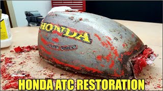 1978 Honda ATC 90 Full Restoration  Part 3 [upl. by Ardra]