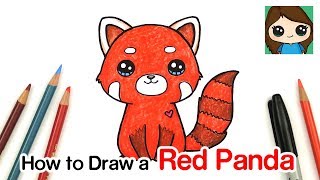 How To Draw A Cartoon Panda [upl. by Bently988]