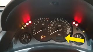 How to change Corsa C instrument cluster bulb [upl. by Felice]