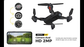 Drone  BINDEN  DM107s con cámara dual [upl. by Ardis]