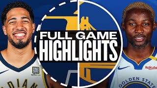 PACERS at WARRIORS  FULL GAME HIGHLIGHTS  December 23 2024 [upl. by Larual]