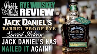 Jack Daniels Single Barrel Barrel Proof Rye Review  compared to Wild Turkey Rare Breed Rye [upl. by Ylerebmik530]