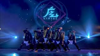 jabbawockeez vs kinjaz live dance Battle WODARENA [upl. by Bonn975]