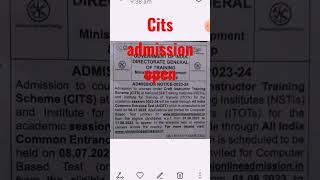 CITS CTI Admission 2023 [upl. by Yevette]