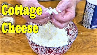 Homemade Cottage Cheese From Raw Milk the Old Fashioned Way [upl. by Reis]