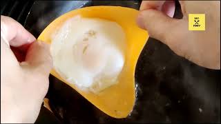 How To Make POACHED EGGS in SILICONE CUPS [upl. by Clayberg]