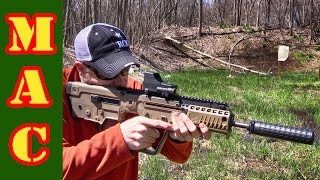 IWI X95 Update  Suppressor Accuracy Magazine Test [upl. by Ahseele]