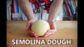 Make Beautiful Pasta  Semolina Dough [upl. by Bierman617]