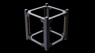 1U CubeSat Structure by EnduroSat [upl. by Keely]