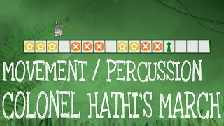 Colonel Hathis March  PercussionMovement [upl. by Nosidda]