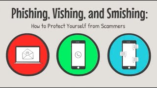 Phishing Vishing and Smishing How to Protect Yourself from Scammers [upl. by Ihculo]