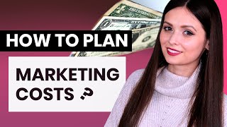 Planning your marketing budget in 6 steps FOR NEWBIES [upl. by Belamy338]