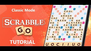 Scrabble GO  How to play the Classic Mode [upl. by Halda]