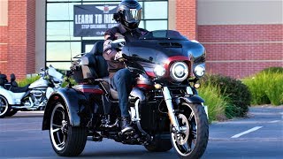 2020 HarleyDavidson CVO Tri Glide FLHTCUTGSE Test Ride and Review [upl. by Eillek705]