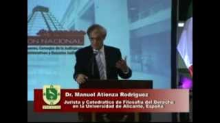 Conferencia Magistral  Como Argumentar frente a un caso difícil  Dr Manuel Atienza Rodríguez [upl. by Shapiro299]