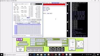 Lecture 40 8051 EdSim51 Simulator [upl. by Nnasor393]