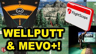 Flightscope Mevo Plus Setup  Wellputt Putting Mat Review [upl. by Reames217]