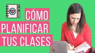 LA PLANIFICACIÓN DE CLASES 📕 ideas para formadores 💡 [upl. by Ennaylil]