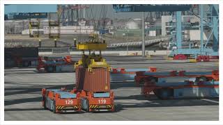 The worlds most advanced automated terminal  APM Terminals MVII [upl. by Lona]