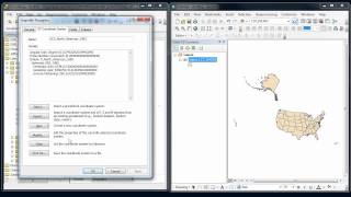 ArcGIS  Coordinate systems 1  Basics [upl. by Anat30]