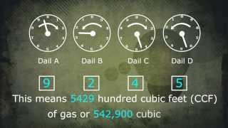 HOW to read a Gas meter [upl. by Anniram338]