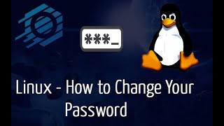 Linux  How to Change Your Password [upl. by Avi]