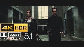 The Matrix  Lobby Shootout HDR  4K  51 [upl. by Rosinski]