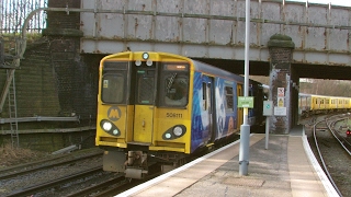 Half an Hour at 216  Birkenhead North Station 1022017  Class 507 508 terminus [upl. by Reamonn]